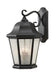 Generation Lighting. - OL5904BK - Four Light Outdoor Wall Lantern - Martinsville - Black