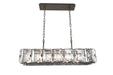 Kalco - 390465DB - Seven Light Island Pendant - Giada - Dark Bronze