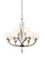 Kalco - 501052BJT - 12 Light Chandelier - Denali - Bronze Jewel Tone