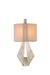 Kalco - 501122PS - Two Light Wall Sconce - Barrymore - Pearl Silver