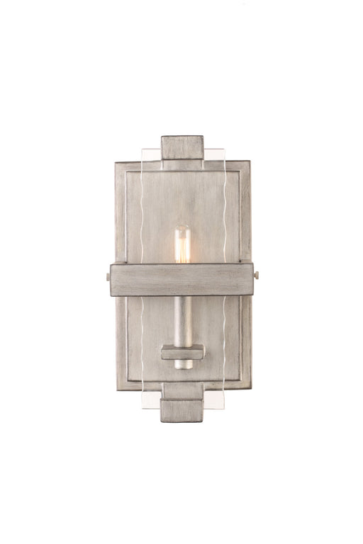 Kalco - 501140SM - One Light Wall Sconce - Astoria - Moon Silver