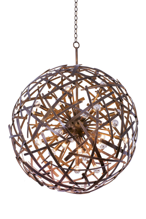 Kalco - 501552CP - 24 Light Pendant - Ambassador - Copper Patina