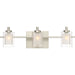 Quoizel - KLT8603BNLED - Three Light Bath Fixture - Kolt - Brushed Nickel