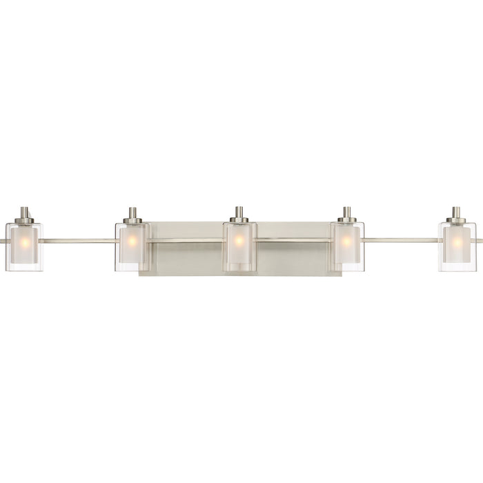 Quoizel - KLT8605BNLED - Five Light Bath Fixture - Kolt - Brushed Nickel