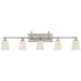 Quoizel - NL8605BN - Five Light Bath Fixture - Nicholas - Brushed Nickel