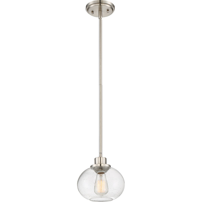 Quoizel - TRG1508BN - One Light Mini Pendant - Trilogy - Brushed Nickel