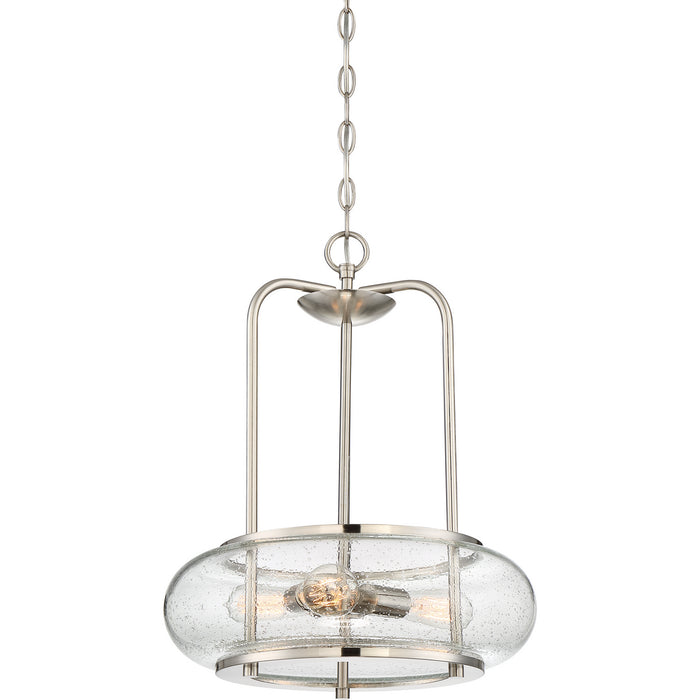 Quoizel - TRG1816BN - Three Light Pendant - Trilogy - Brushed Nickel