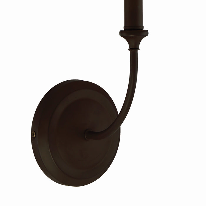 Crystorama - 2241-DB - One Light Wall Sconce - Sylvan - Dark Bronze