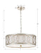 Crystorama - 287-SA - Six Light Chandelier - Graham - Antique Silver