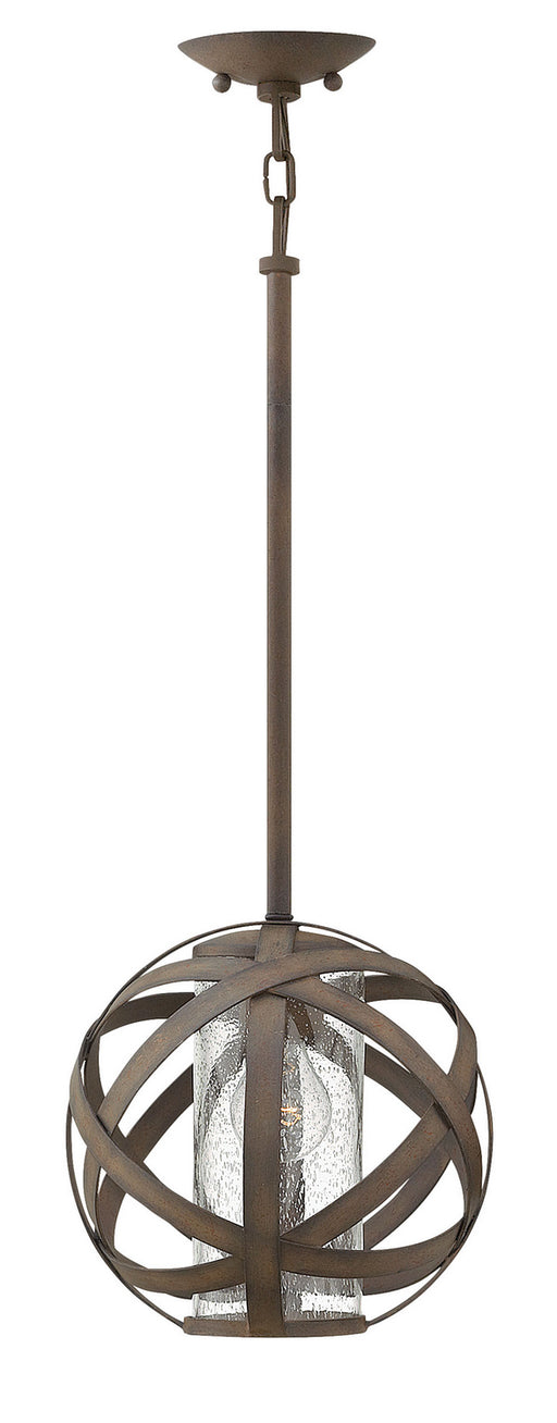 Hinkley - 29707VI - LED Outdoor Pendant - Carson - Vintage Iron