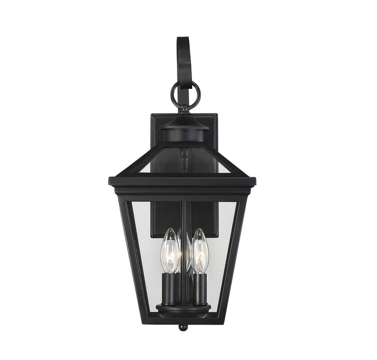 Savoy House - 5-141-BK - Three Light Wall Lantern - Ellijay - Black