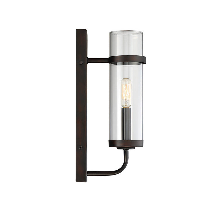 Savoy House - 9-6054-1-13 - One Light Wall Sconce - Tulsa - English Bronze