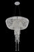 Allegri - 027351-010-FR001 - Six Light Convertible Pendant - Flush Mount - Cascata - Chrome