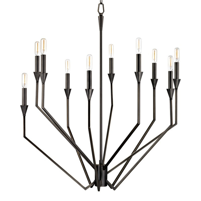 Hudson Valley - 8510-OB - Ten Light Chandelier - Archie - Old Bronze