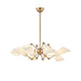 Hudson Valley - 5308-AGB - Eight Light Chandelier - Buckingham - Aged Brass