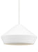 Visual Comfort Modern - 700FJBMLWS - One Light Pendant - Brummel - Satin Nickel