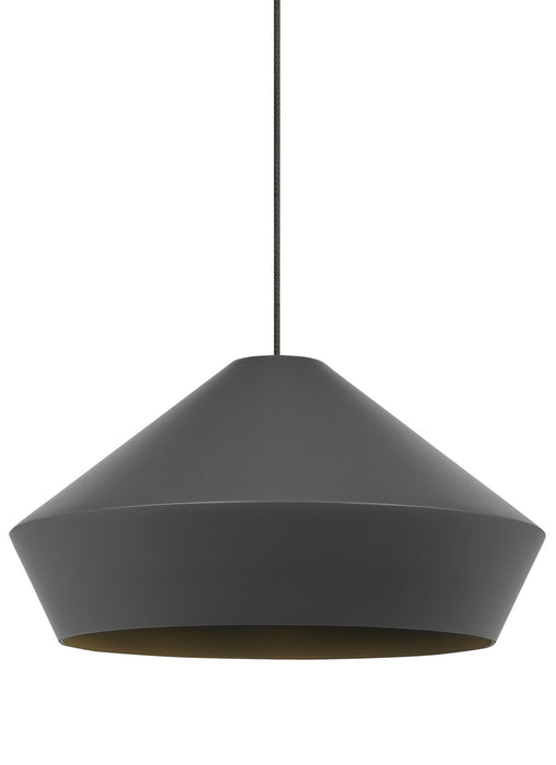 Visual Comfort Modern - 700FJBMLYZ - One Light Pendant - Brummel - Antique Bronze