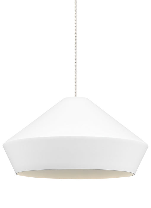 Visual Comfort Modern - 700KLBMLWS - One Light Pendant - Brummel - Satin Nickel