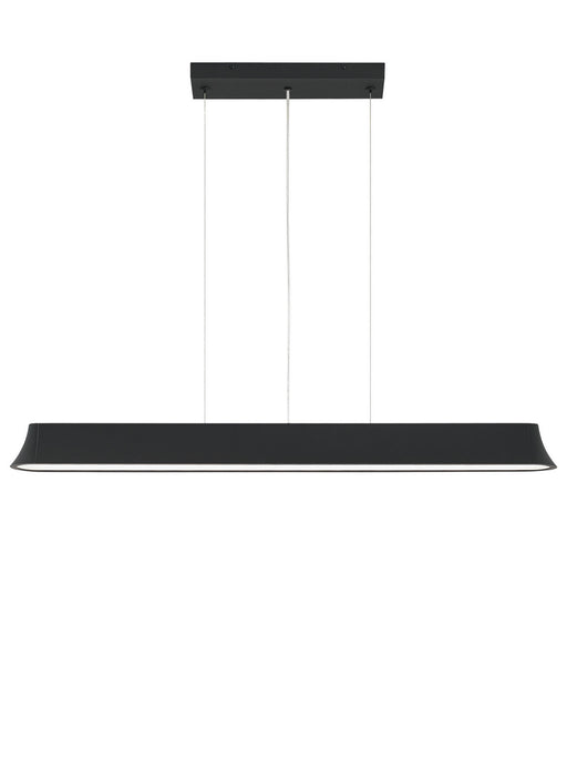 Visual Comfort Modern - 700LSZHN49B-LED277 - LED Linear Suspension - Zhane - Black Rubberized