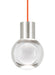 Visual Comfort Modern - 700TDMINAP1COS-LED930 - LED Pendant - Mina - Satin Nickel