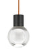 Visual Comfort Modern - 700TDMINAP1CPB-LED922 - LED Pendant - Mina - Black