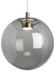 Visual Comfort Modern - 700TDPLNPKR-LEDWD - LED Pendant - Palona - Aged Brass