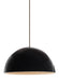 Visual Comfort Modern - 700TDPSP24BWB - One Light Pendant - Powell Street - Black