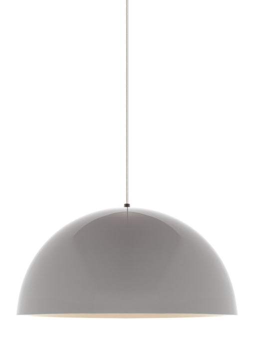 Visual Comfort Modern - 700TDPSP24WWB - One Light Pendant - Powell Street - Black