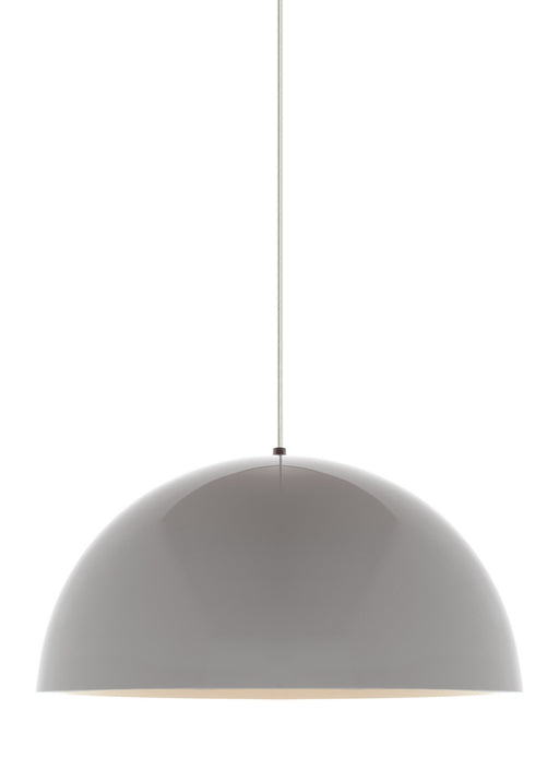 Visual Comfort Modern - 700TDPSP24WWB - One Light Pendant - Powell Street - Black