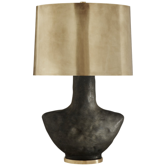 Visual Comfort Signature - KW 3612SBM-AB - One Light Table Lamp - Armato - Stained Black Metallic