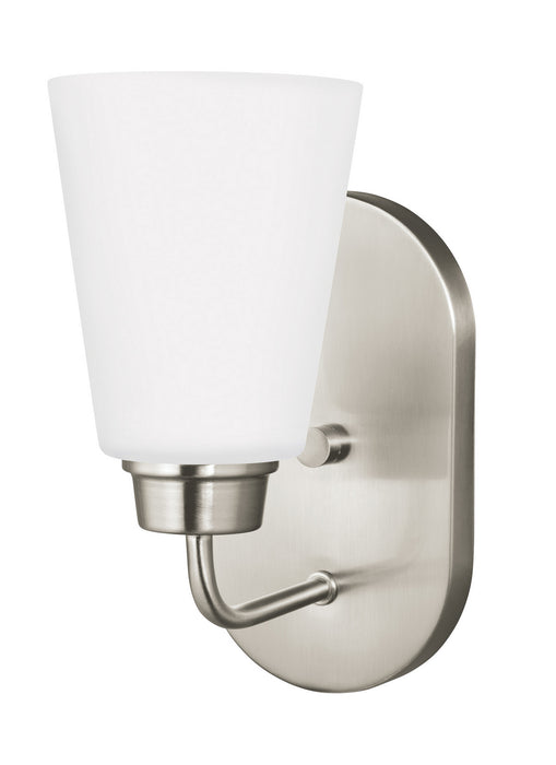 Generation Lighting. - 4115201EN3-962 - One Light Wall / Bath Sconce - Kerrville - Brushed Nickel