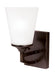 Generation Lighting. - 4124501EN3-710 - One Light Wall / Bath Sconce - Hanford - Bronze