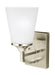 Generation Lighting. - 4124501EN3-962 - One Light Wall / Bath Sconce - Hanford - Brushed Nickel