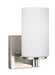 Generation Lighting. - 4139101-962 - One Light Wall / Bath Sconce - Hettinger - Brushed Nickel