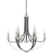 Quoizel - ANA5009K - Nine Light Chandelier - Alana - Mystic Black