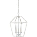 Quoizel - AVY5203PK - Three Light Foyer Pendant - Aviary - Polished Nickel