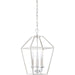 Quoizel - AVY5203PK - Three Light Foyer Pendant - Aviary - Polished Nickel