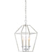 Quoizel - AVY5203PK - Three Light Foyer Pendant - Aviary - Polished Nickel