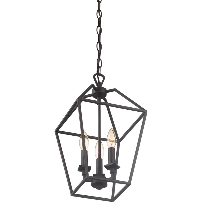 Quoizel - AVY5203PN - Three Light Foyer Pendant - Aviary - Palladian Bronze