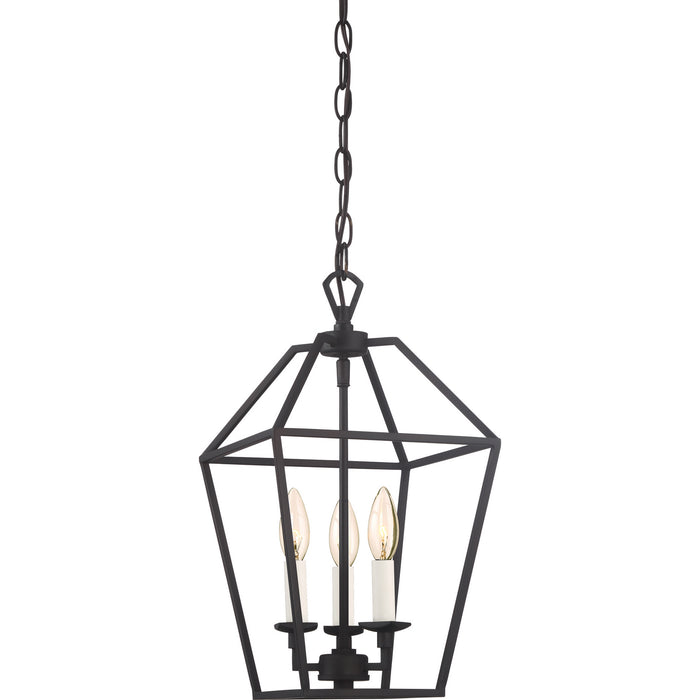 Quoizel - AVY5203PN - Three Light Foyer Pendant - Aviary - Palladian Bronze