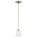 Generation Lighting. - 6139001-962 - One Light Mini-Pendant - Emmons - Brushed Nickel