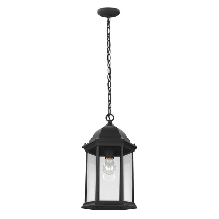 Generation Lighting. - 6238701-12 - One Light Outdoor Pendant - Sevier - Black