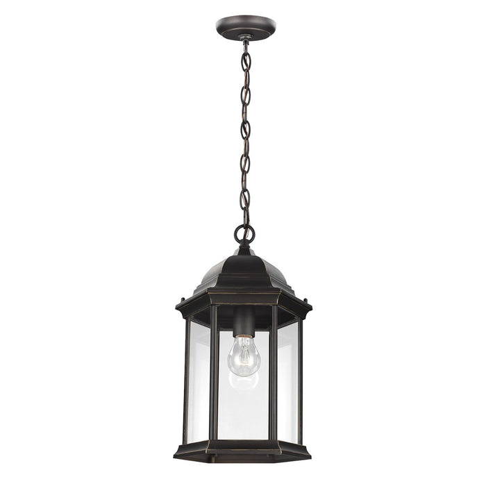 Generation Lighting. - 6238701-71 - One Light Outdoor Pendant - Sevier - Antique Bronze