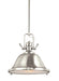 Generation Lighting. - 6514401EN3-962 - One Light Pendant - Stone Street - Brushed Nickel