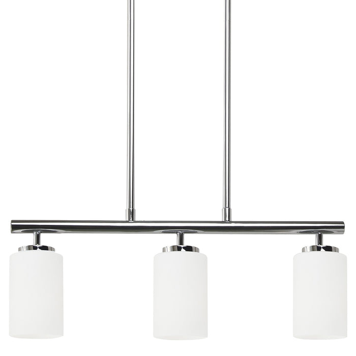 Generation Lighting. - 66160EN3-05 - Three Light Island Pendant - Oslo - Chrome