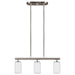 Generation Lighting. - 66160EN3-962 - Three Light Island Pendant - Oslo - Brushed Nickel