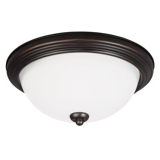 Generation Lighting. - 77263EN3-710 - One Light Flush Mount - Geary - Bronze