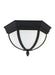 Generation Lighting. - 79136EN3-12 - Two Light Outdoor Flush Mount - Wynfield - Black