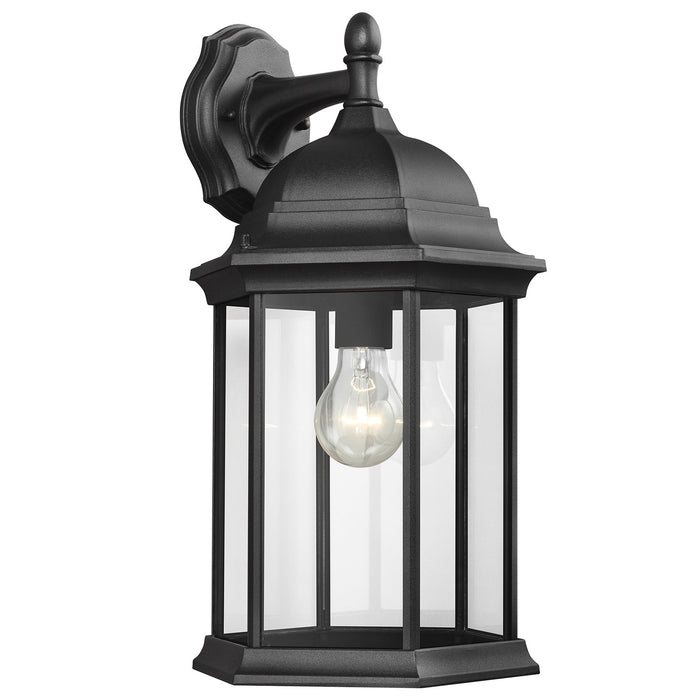 Generation Lighting. - 8438701-12 - One Light Outdoor Wall Lantern - Sevier - Black