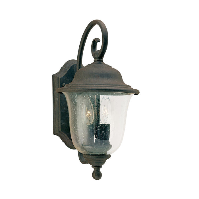 Generation Lighting. - 8459EN-46 - Two Light Outdoor Wall Lantern - Trafalgar - Oxidized Bronze